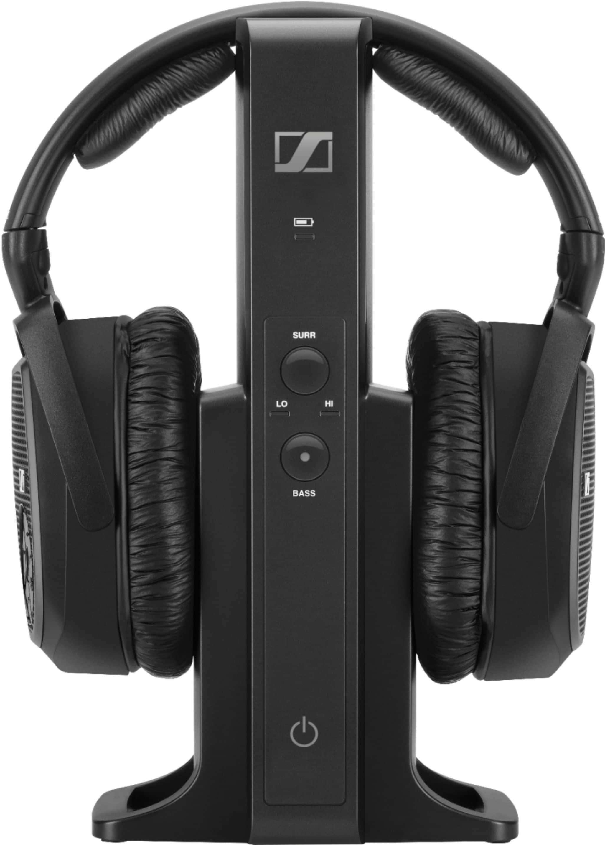 Alt View 14. Sennheiser - RS 175 RF Wireless Headphone System for TV Listening with Bass Boost and Surround Sound Modes - Black.