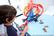 Alt View 15. Hot Wheels - Volcano Escape Motorized Track Set - Orange/Blue.