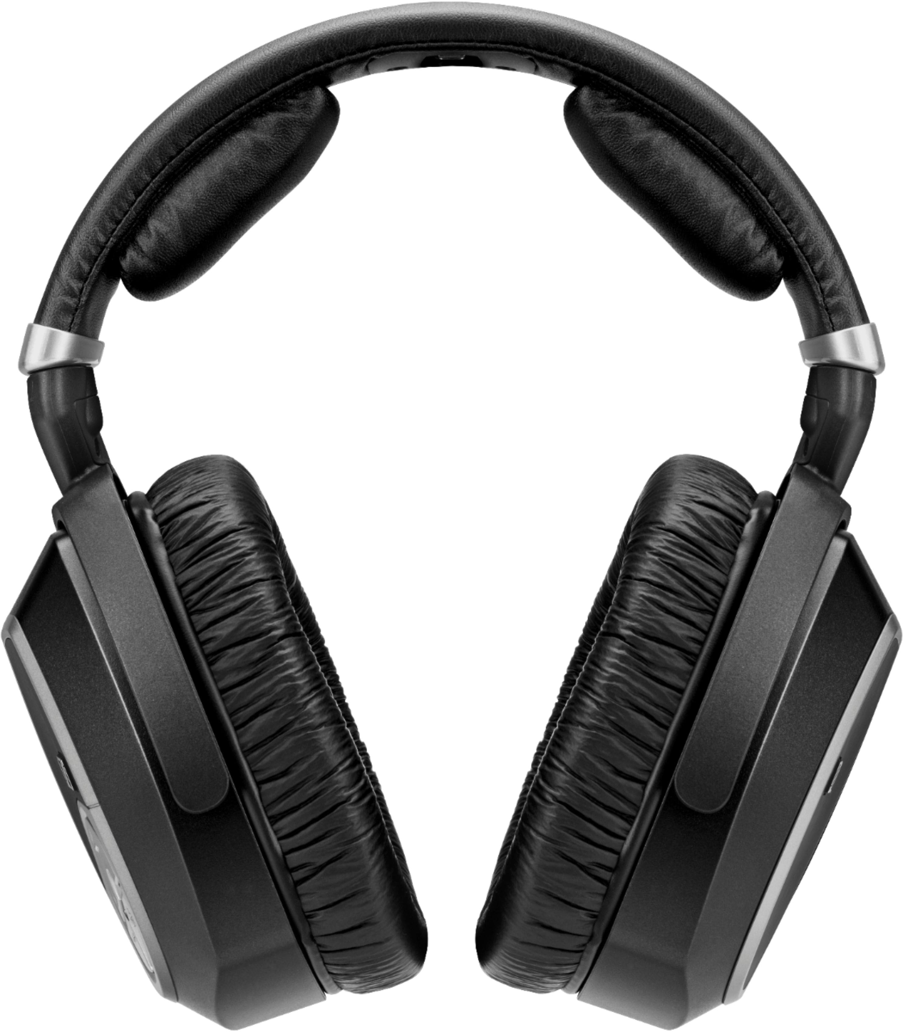 Alt View 14. Sennheiser - RS 195 RF Wireless Headphone Systems for TV Listening with Selectable Hearing Boost Preset - Black.