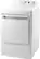 Left. Insignia™ - 7.5 Cu. Ft. Electric Dryer - White.
