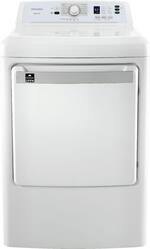 Insignia™ - 7.5 Cu. Ft. Gas Dryer - White - Front_Standard