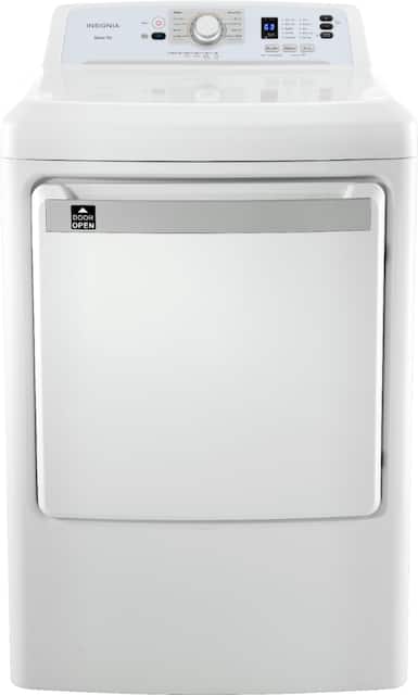 Insignia 7.5 Cu. Ft. Gas Dryer White NS TDRG75W1 Best Buy