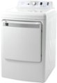 Left Zoom. Insignia™ - 7.5 Cu. Ft. Gas Dryer - White.