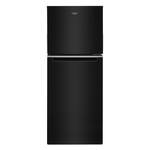 Whirlpool - 11.6 Cu. Ft. Top-Freezer Counter-Depth Refrigerator - Black - Front_Standard