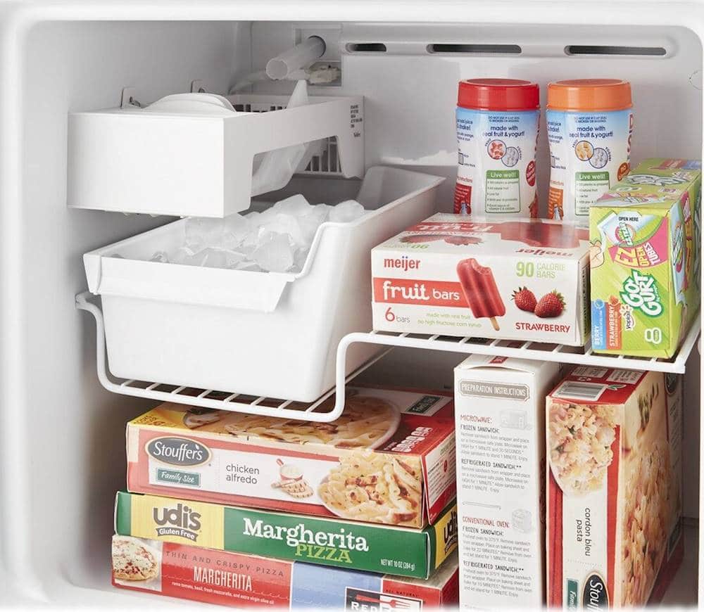 Alt View 4. Whirlpool - 11.6 Cu. Ft. Top-Freezer Counter-Depth Refrigerator - Black.