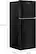 Alt View 13. Whirlpool - 11.6 Cu. Ft. Top-Freezer Counter-Depth Refrigerator - Black.