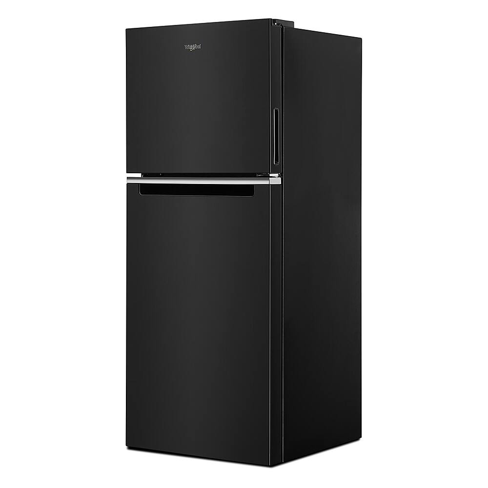 Alt View 2. Whirlpool - 11.6 Cu. Ft. Top-Freezer Counter-Depth Refrigerator - Black.