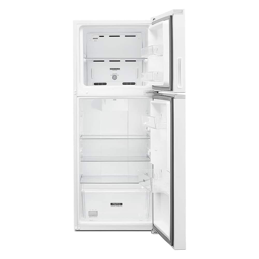 Angle. Whirlpool - 11.6 Cu. Ft. Top-Freezer Counter-Depth Refrigerator - White.
