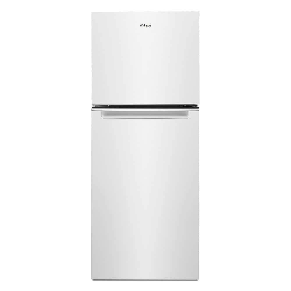 Whirlpool - 11.6 Cu. Ft. Top-Freezer Counter-Depth Refrigerator - White - Front_Zoom