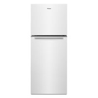 Whirlpool - 11.6 Cu. Ft. Top-Freezer Counter-Depth Refrigerator - White - Front_Zoom