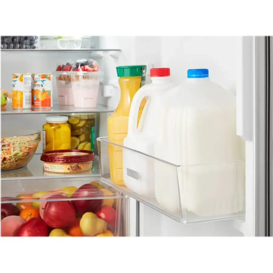 Alt View 4. Whirlpool - 11.6 Cu. Ft. Top-Freezer Counter-Depth Refrigerator - White.