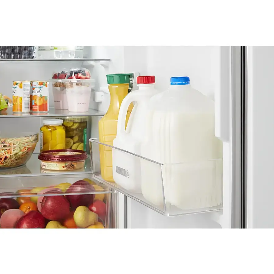 Alt View 5. Whirlpool - 11.6 Cu. Ft. Top-Freezer Counter-Depth Refrigerator - White.