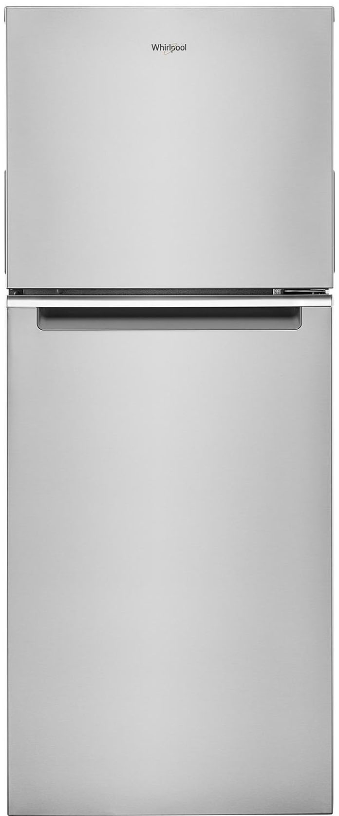 Whirlpool 11.6 Cu. Ft. Top-Freezer Counter-Depth Refrigerator Stainless steel WRT112CZJZ Best