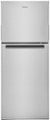 Front Zoom. Whirlpool - 11.6 Cu. Ft. Top-Freezer Counter-Depth Refrigerator - Stainless steel.