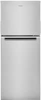 Whirlpool - 11.6 Cu. Ft. Top-Freezer Counter-Depth Refrigerator - Stainless steel - Front_Zoom