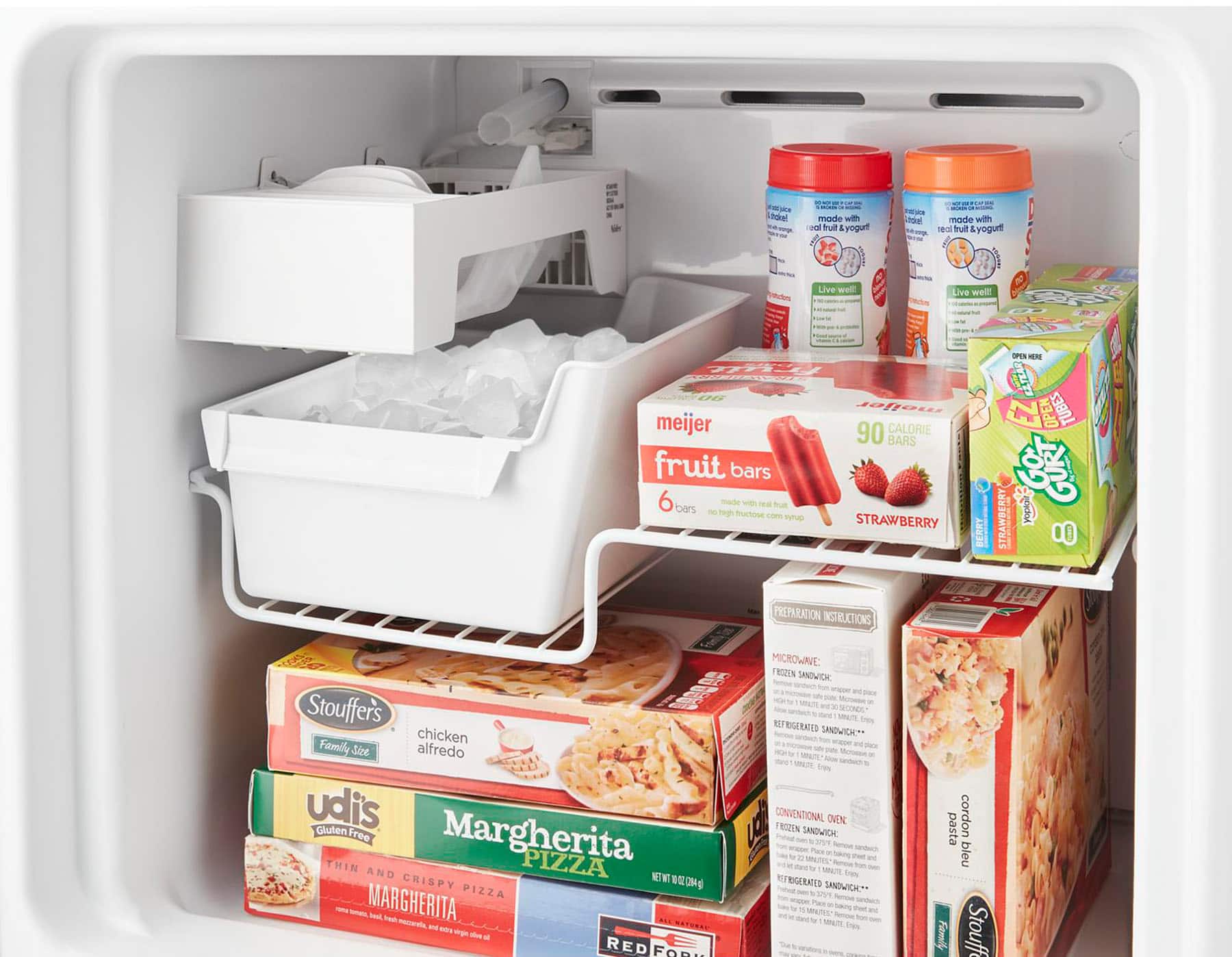 Alt View 4. Whirlpool - 11.6 Cu. Ft. Top-Freezer Counter-Depth Refrigerator - Stainless Steel.