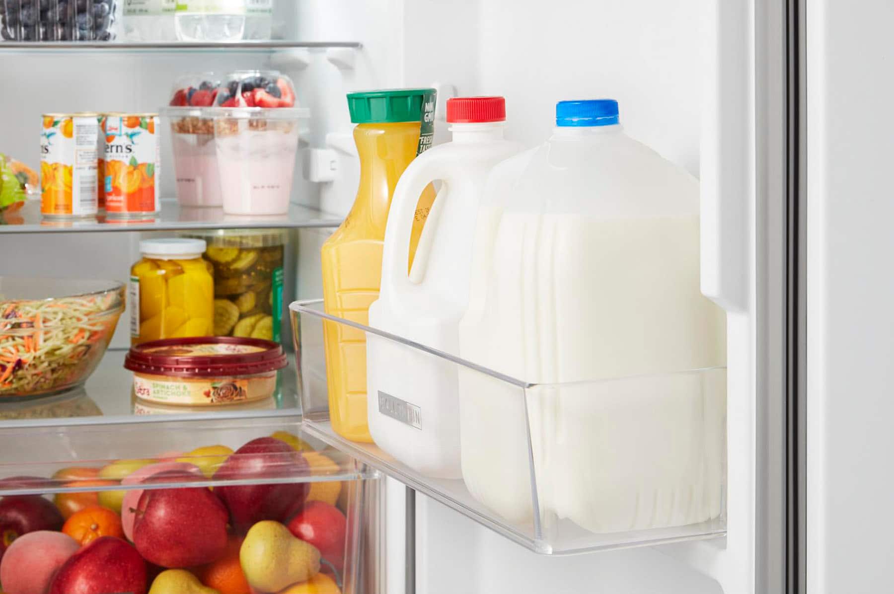 Alt View 5. Whirlpool - 11.6 Cu. Ft. Top-Freezer Counter-Depth Refrigerator - Stainless Steel.