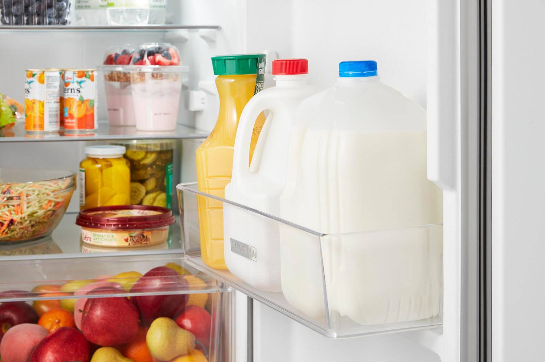 Alt View 5. Whirlpool - 11.6 Cu. Ft. Top-Freezer Counter-Depth Refrigerator - Stainless Steel.