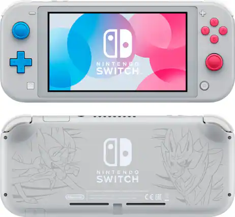 Sure, here is the corrected and grouped text from the image:
---
**Front:**
- NINTENDO SWITCH
**Back:**
- NINTENDO SWITCH
- © 2019 Pokémon © 1995-2019 Nintendo / Creatures Inc. / GAME FREAK inc.
- MOD: HOH-001 INPUT / ENTREE
- V2.0A FCD: BKX-HD001
- Kyoto, 601-8051 Japan
- Nintendo
- MADE IN CHINA
- HOH-S-68-2X
- HON
- 1NT
- Kyoa
- 40 ason
- Jepan
- CE
- EAC
---
This text includes all the visible information from the image, grouped and corrected for clarity.