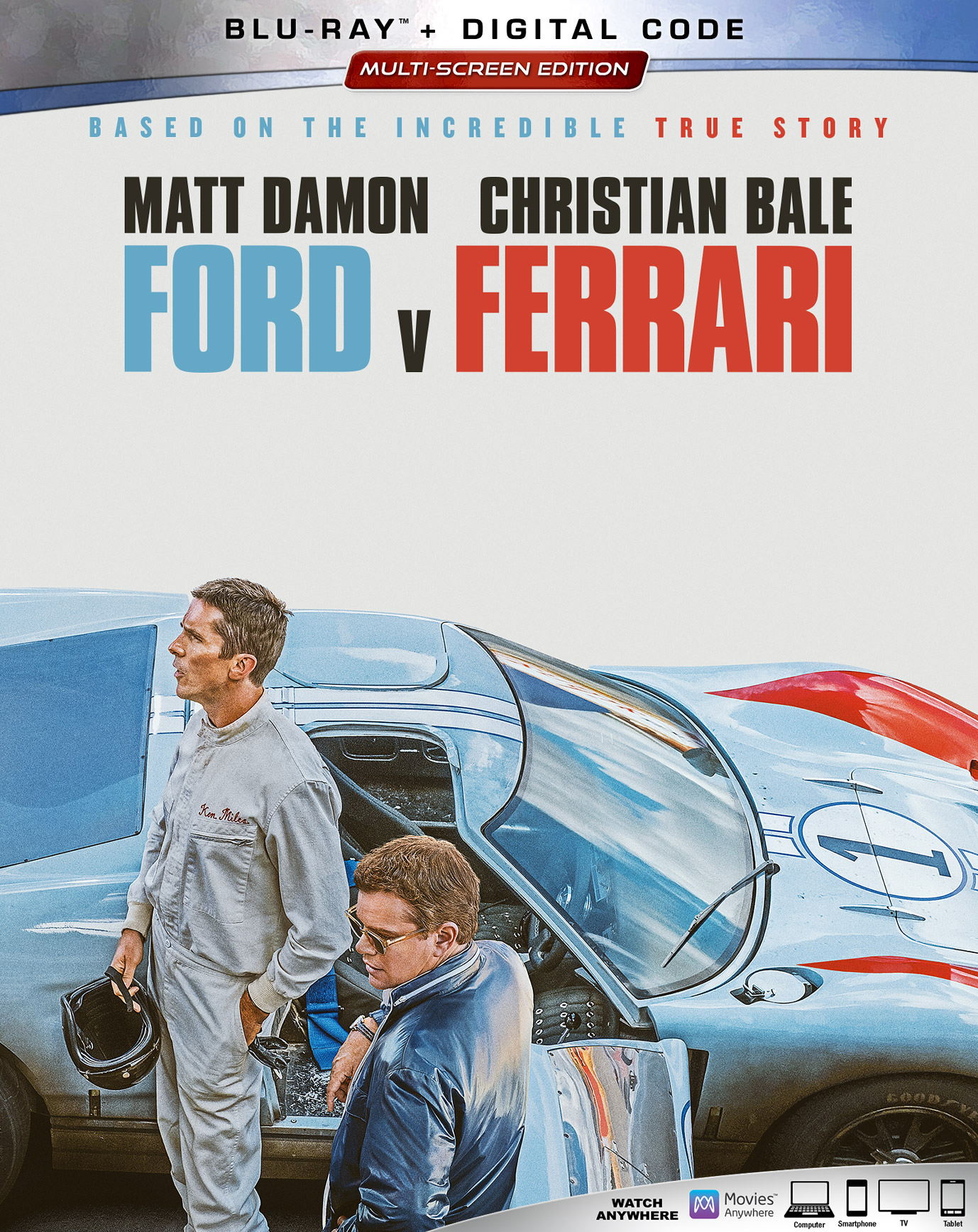 Ford v Ferrari [Includes Digital Copy] [Blu-ray] [2019] - Best Buy