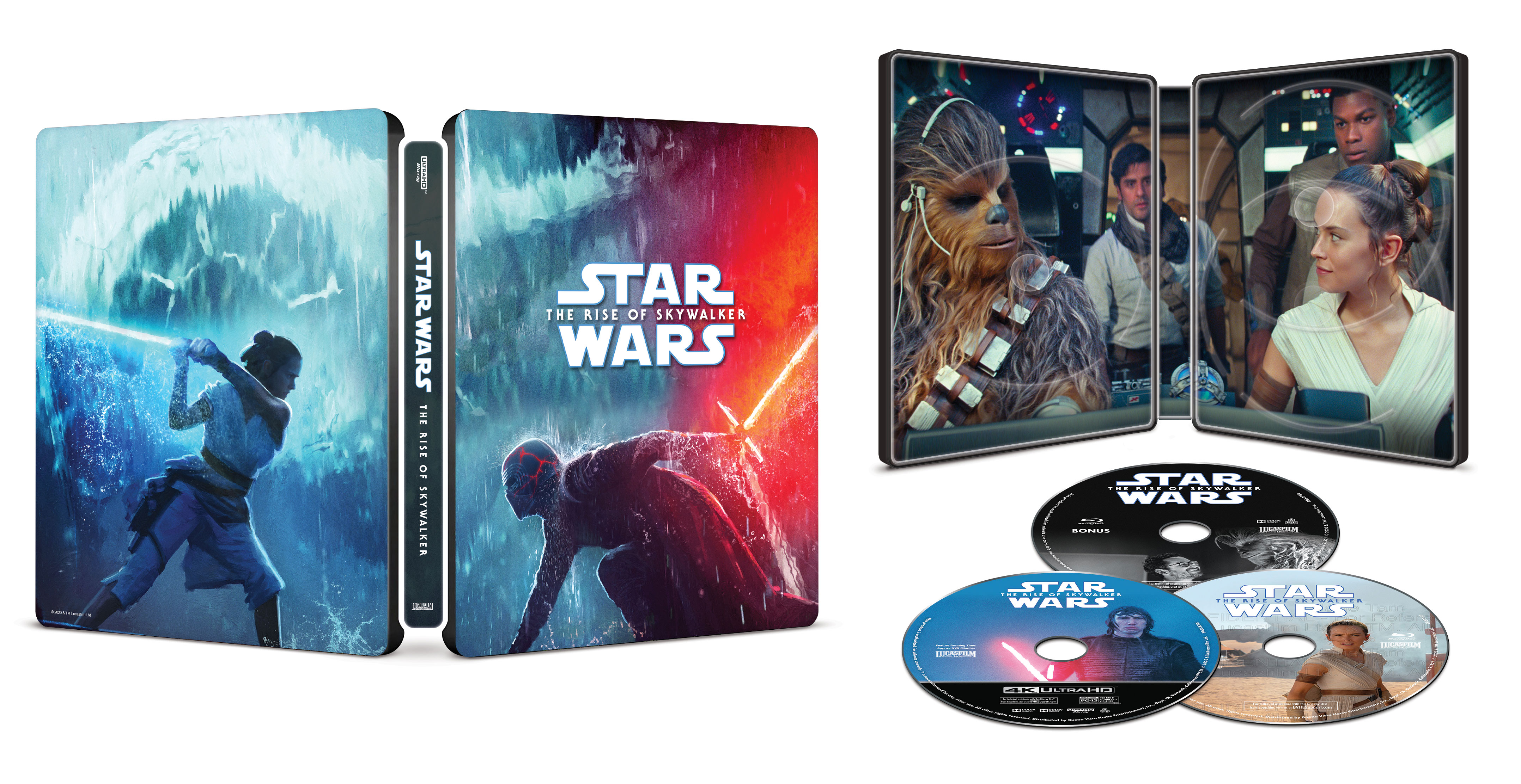 kreupel bijvoorbeeld Van Star Wars: The Rise of Skywalker [SteelBook][Dig Copy][4K Ultra HD  Blu-ray/Blu-ray][Only@ Best Buy] [4K Ultra HD Blu-ray/Blu-ray] [2019] -  Best Buy