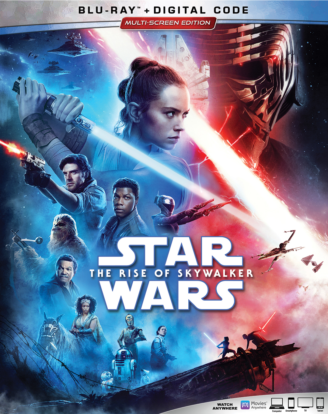 Star Wars: The Rise of Skywalker (Episode IX) (2019) 720p HEVC BluRay Hollywood Movie ORG. [Dual Audio] [Hindi or English] x265 AAC ESubs [950MB]