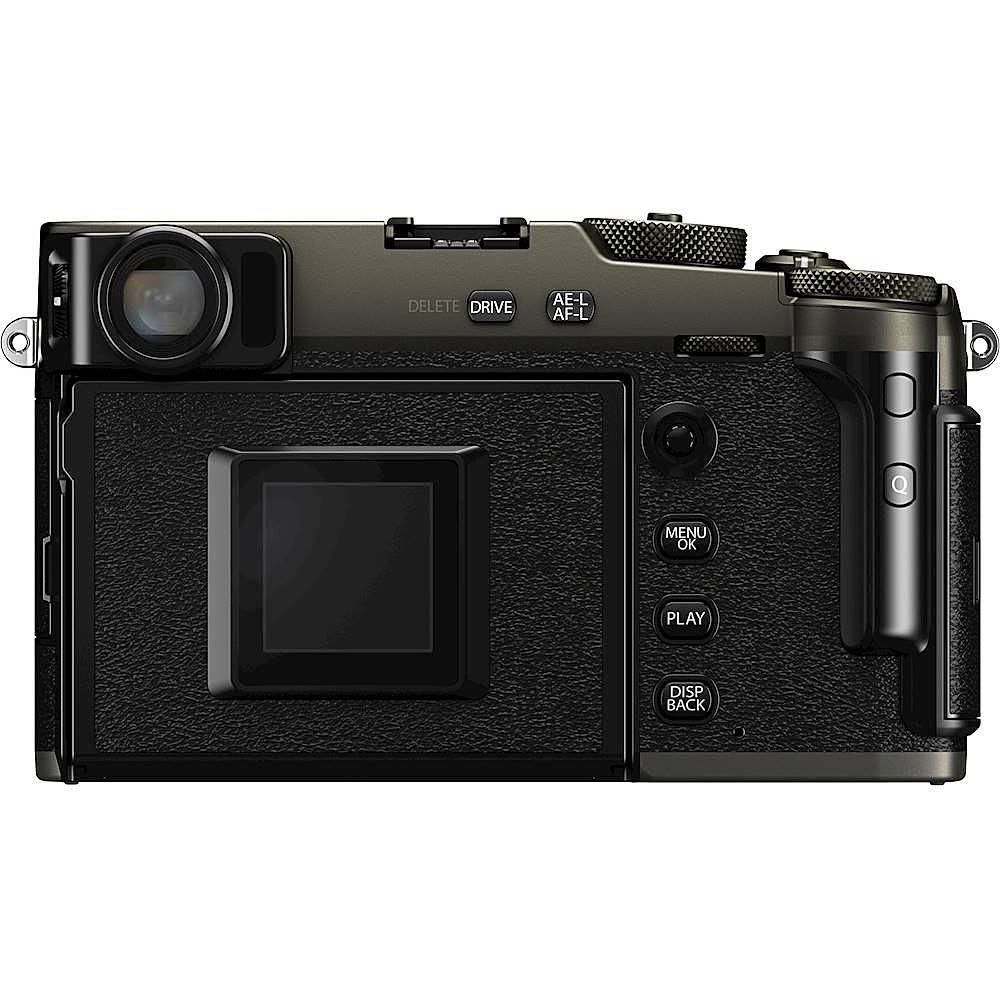 Back View: Fujifilm - X Series X-Pro3 Mirrorless Camera (Body Only) - DR Black