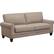 Angle. Serta - Copenhagen 3-Seat Fabric Sofa - Beige.
