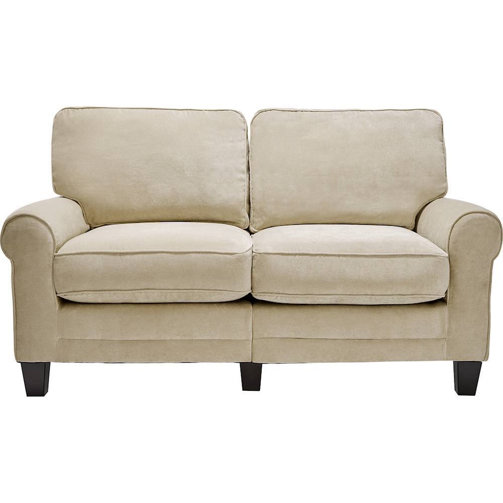 Front. Serta - RTA Copenhagen 2-Seat Fabric Loveseat - Newport Tan.