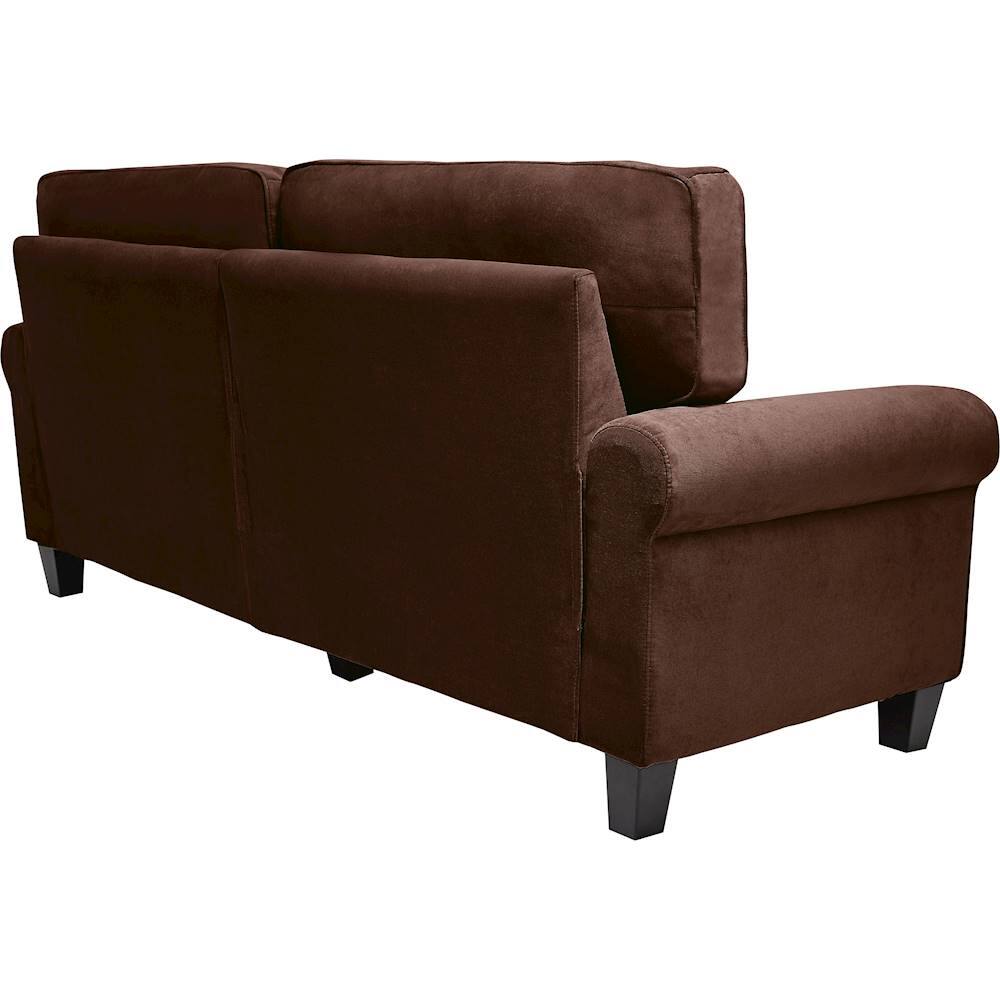 Alt View 11. Serta - RTA Copenhagen Collection 3-Seat Fabric Sofa - Newport Brown.