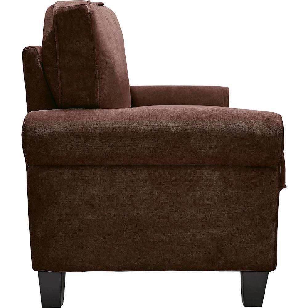 Alt View 12. Serta - RTA Copenhagen Collection 3-Seat Fabric Sofa - Newport Brown.
