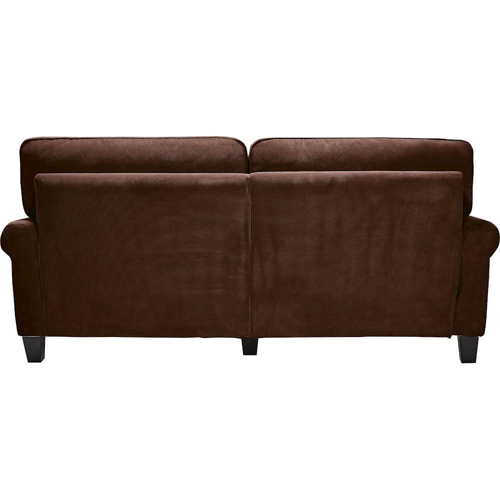 Alt View 13. Serta - RTA Copenhagen Collection 3-Seat Fabric Sofa - Newport Brown.