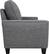 Alt View 12. Serta - Astoria 3-Seat Fabric Sofa - Light Gray.