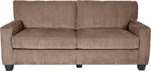 Serta - RTA Palisades 3-Seat Fabric Sofa - Kingston Beige - Front_Zoom