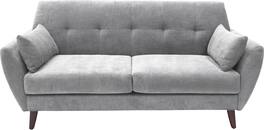 Serta - Artesia 3-Seat Fabric Sofa - Smoke Gray