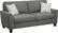 Angle. Serta - Astoria 3-Seat Fabric Sofa - Concord Dark Gray.