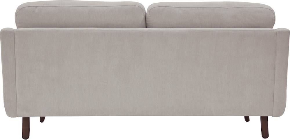 Alt View 13. Serta - Sierra Mid-Century Modern 2-Seat Fabric Loveseat - Ivory.