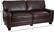 Alt View 11. Serta - RTA Palisades 3-Seat Bonded Leather Sofa - Kingston Chestnut.