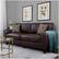 Alt View 20. Serta - RTA Palisades 3-Seat Bonded Leather Sofa - Kingston Chestnut.