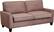 Angle. Serta - Astoria 3-Seat Fabric Sofa - Concord Tan.