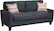 Angle. Serta - Astoria 3-Seat Fabric Sofa - Charcoal.