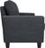 Alt View 12. Serta - Astoria 3-Seat Fabric Sofa - Charcoal.