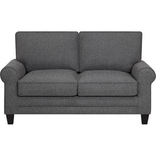 Serta - Copenhagen 2-Seat Fabric Loveseat - Gray