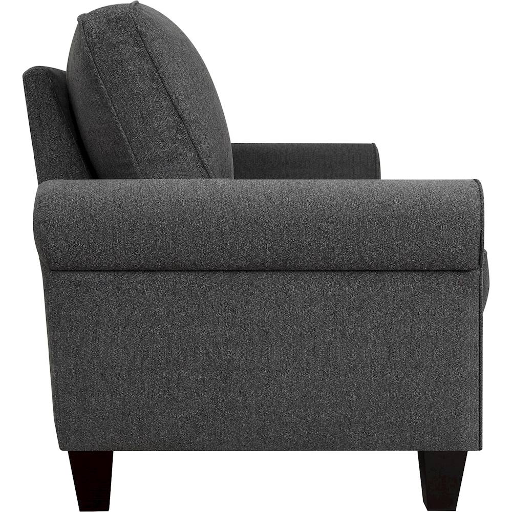 Best Buy: Serta Copenhagen 3-Seat Fabric Sofa Windsor Gray UPH100024