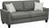 Angle Zoom. Serta - Astoria 3-Seat Fabric Sofa - Dark Gray.