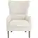 Front. Finch - Classic Wing Chair - Beige.