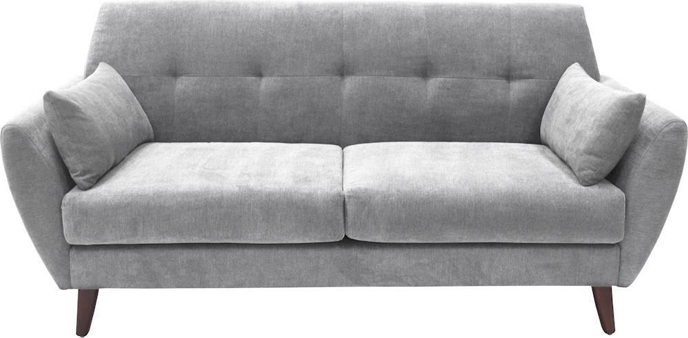 Serta - Artesia 2-Seat Fabric Loveseat - Smoke Gray - Front_Zoom