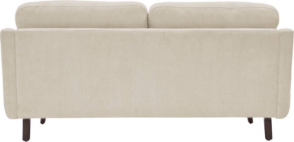 Alt View 12. Elle Decor - Chloe Mid-Century Modern 2-Seat Fabric Loveseat - Beige.