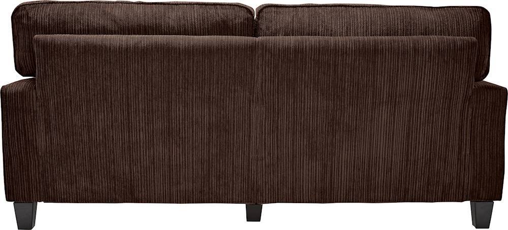 Alt View 13. Serta - RTA Palisades 3-Seat Fabric Sofa - Kingston Brown.