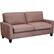 Angle. Serta - Astoria 3-Seat Fabric Sofa - Concord Tan.